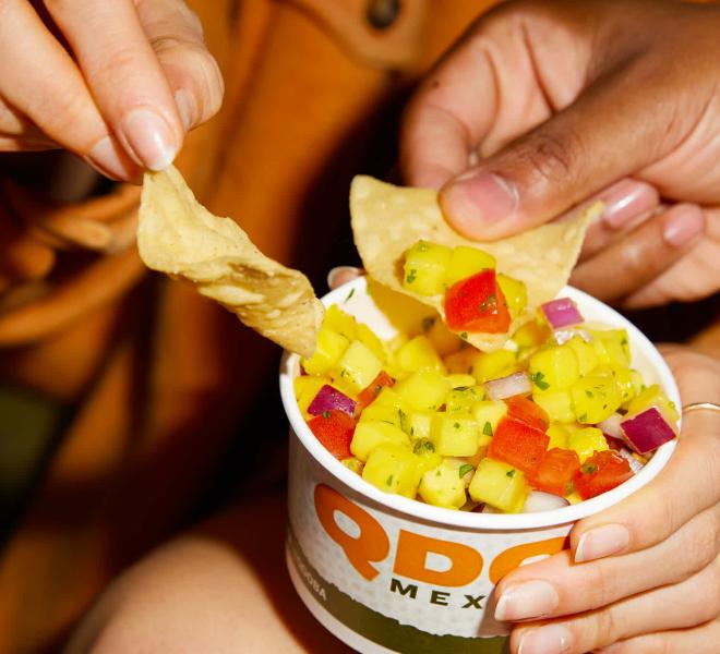 Mango Salsa Is Back Seasonally At QDOBA